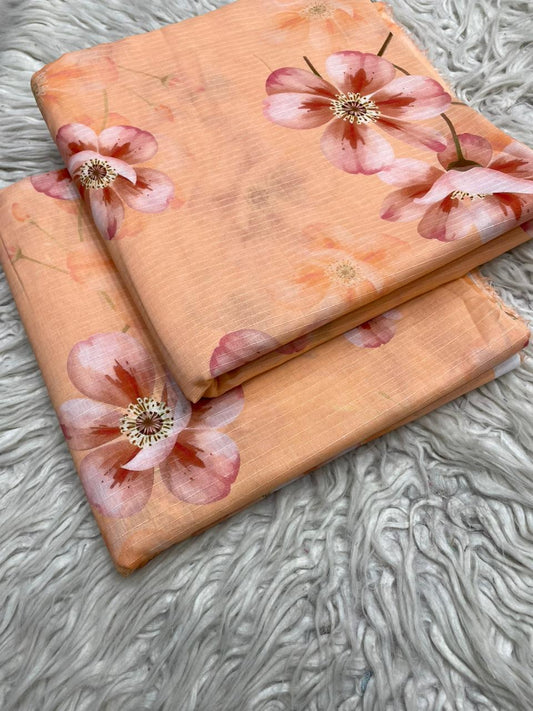 2Pc Lawn Bana Dora Suit Vol-23