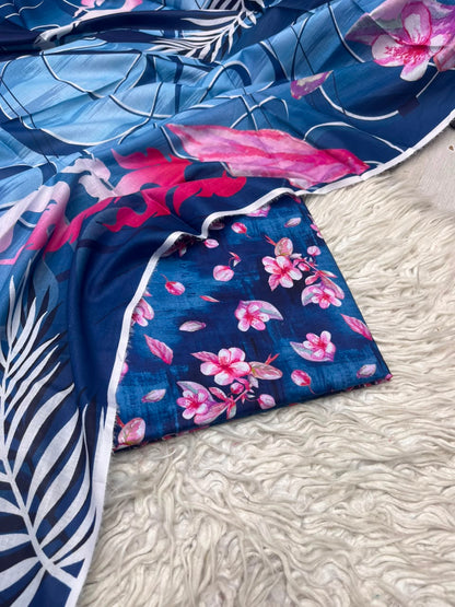 3Pc Same Digital Printed Lawn Suit 15