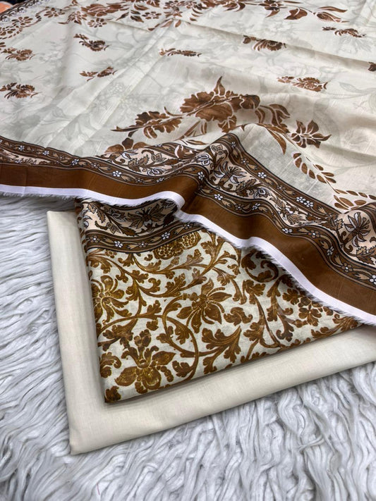 3Pc Lawn Digital Printed Suit Vol-02