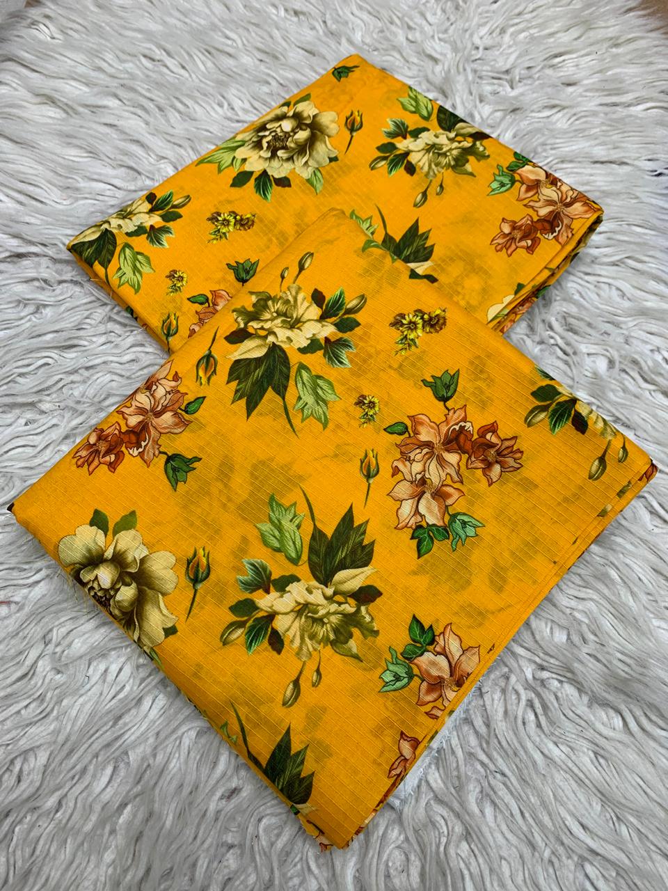 Gul Ahmad 2Pc Lawn Bana Dora Suit Vol-0165