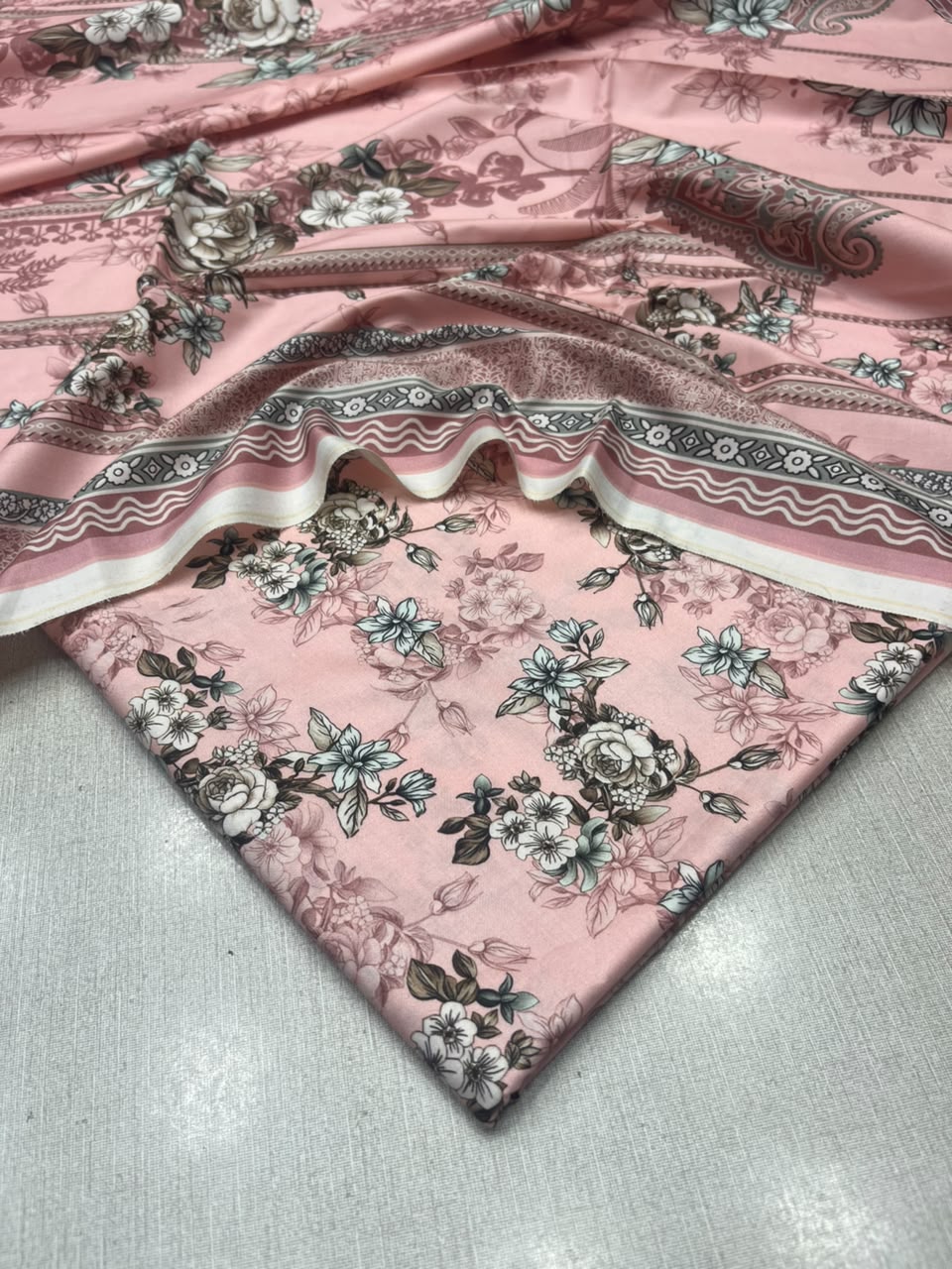 2Pc Staple Kameez & Dupatta Unstitched 62