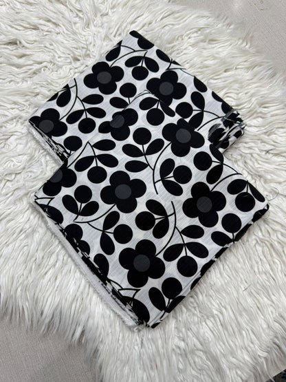 2Pc Linen Bana Doria Allover VOL - 0073