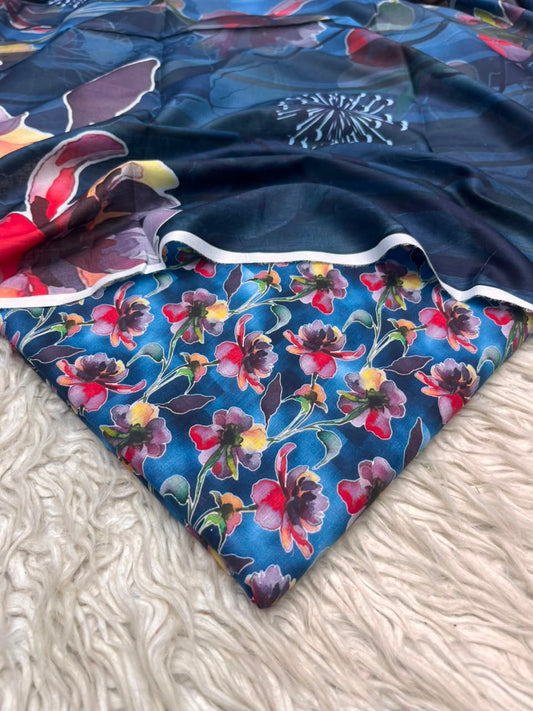 3Pc Same Digital Printed Lawn Suit 15