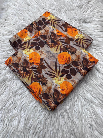 2Pc Slub Khaddar Allover Suit Vol-458