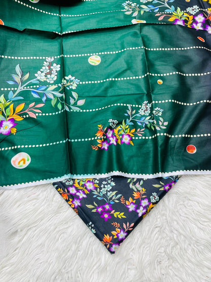 3 PC Lawn Digital Printed Unstitched Suit D#29991