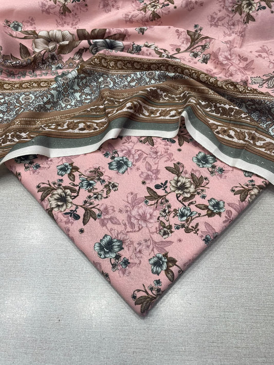 2Pc Karandi Kameez & Dupatta Suits 65