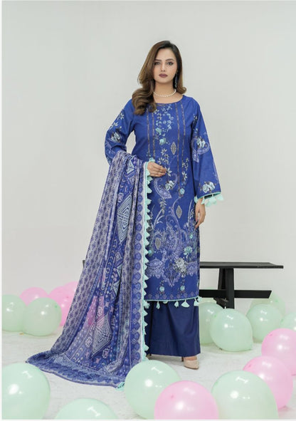 Noura Premium Lawn 3pc - 0140