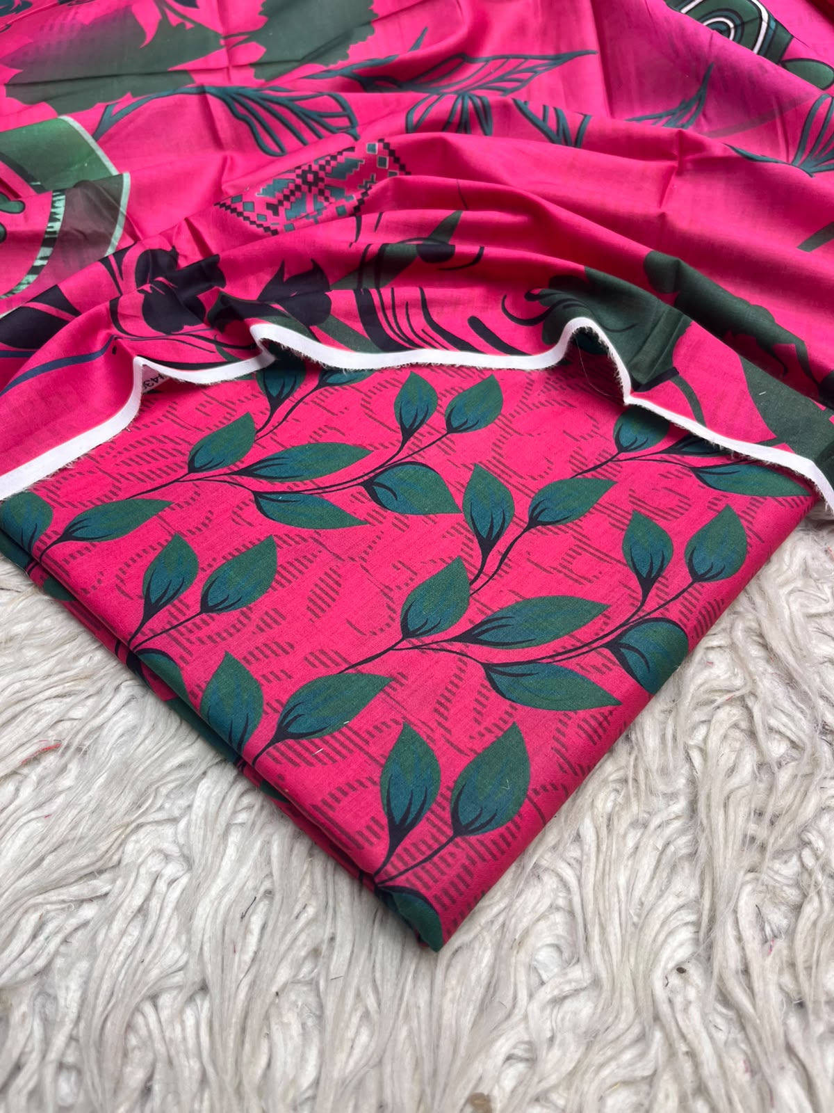 3Pc Same Digital Printed Lawn Suit 15