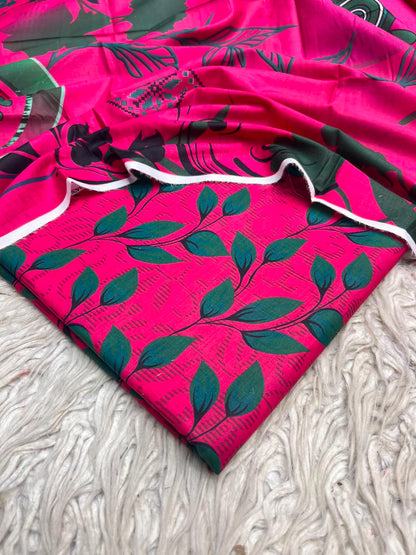 3Pc Same Digital Printed Lawn Suit 15