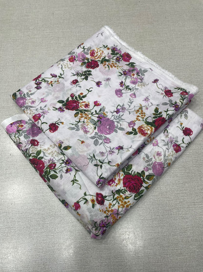 2Pc Gul Ahmad Lawn Allover Unstitched Suit 0226