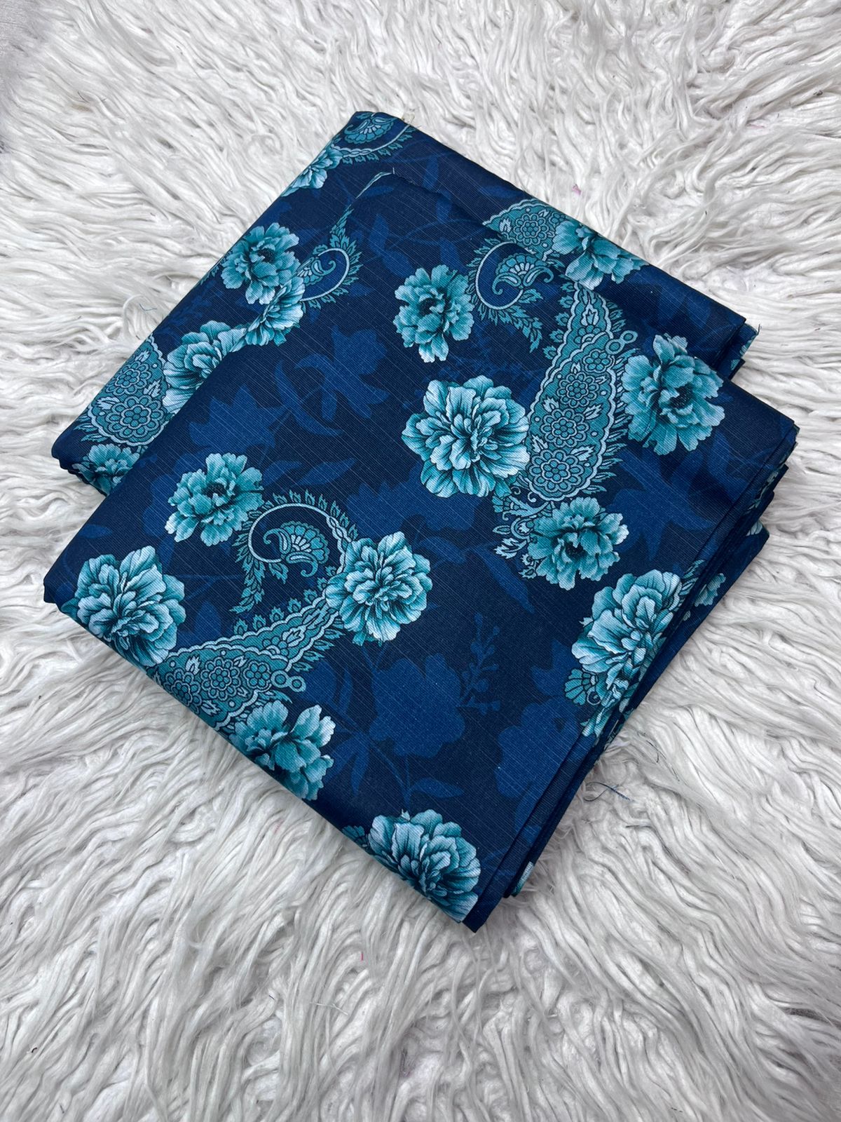 2Pc Slub Khaddar Allover Suit Vol-3185