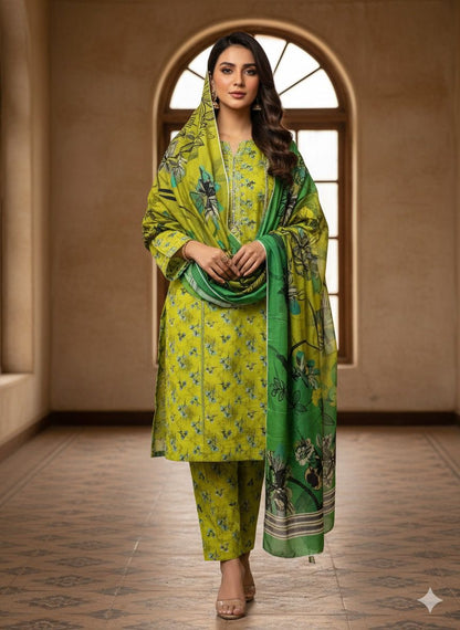 3 PC Viscose Bana Dora - 0011