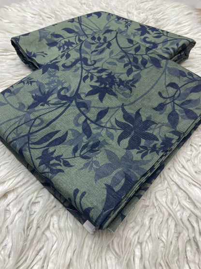 2Pc Silvary Lawn Digital Printed Suit 495