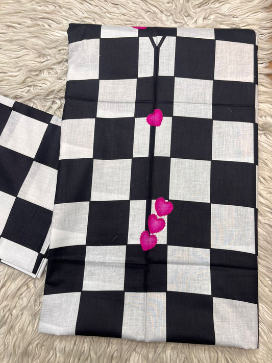 2Pc Supima Lawn Kameez & Trouser Printed Suit  Vol-02