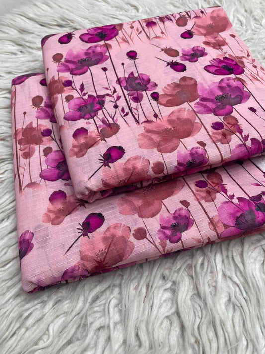 2Pc Lawn Bana Dora Digital Printed Suit Vol-18