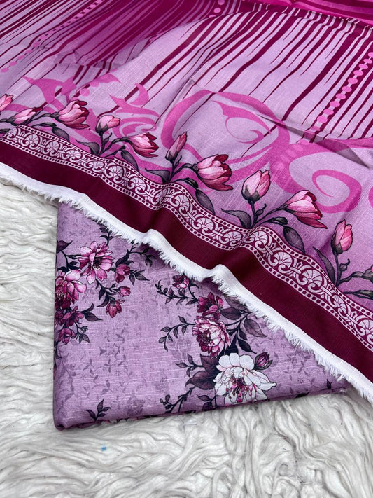 3Pc Crystal Khaddar Allover Digital Printed Vol-0131