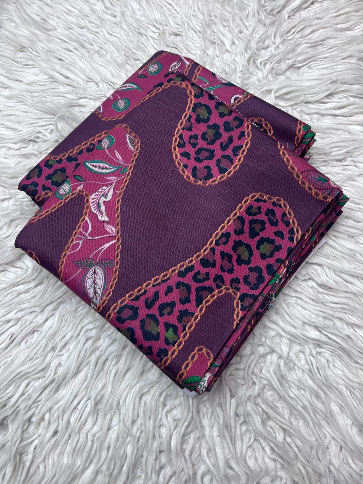 2Pc Slub Khaddar Allover Suit Vol-3185