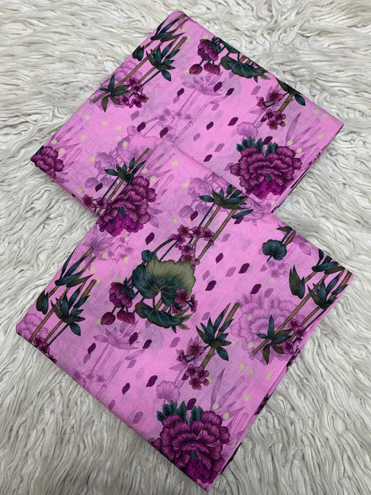 2Pc Al Karam Chamki Lawn Digital Printed Suit Vol-499