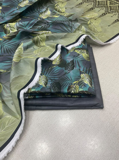 3Pc Slub Khaddar Unstitched Suit 24