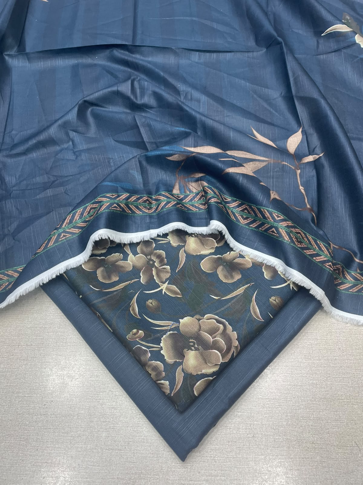 3Pc Slub Khaddar Unstitched Suit 24