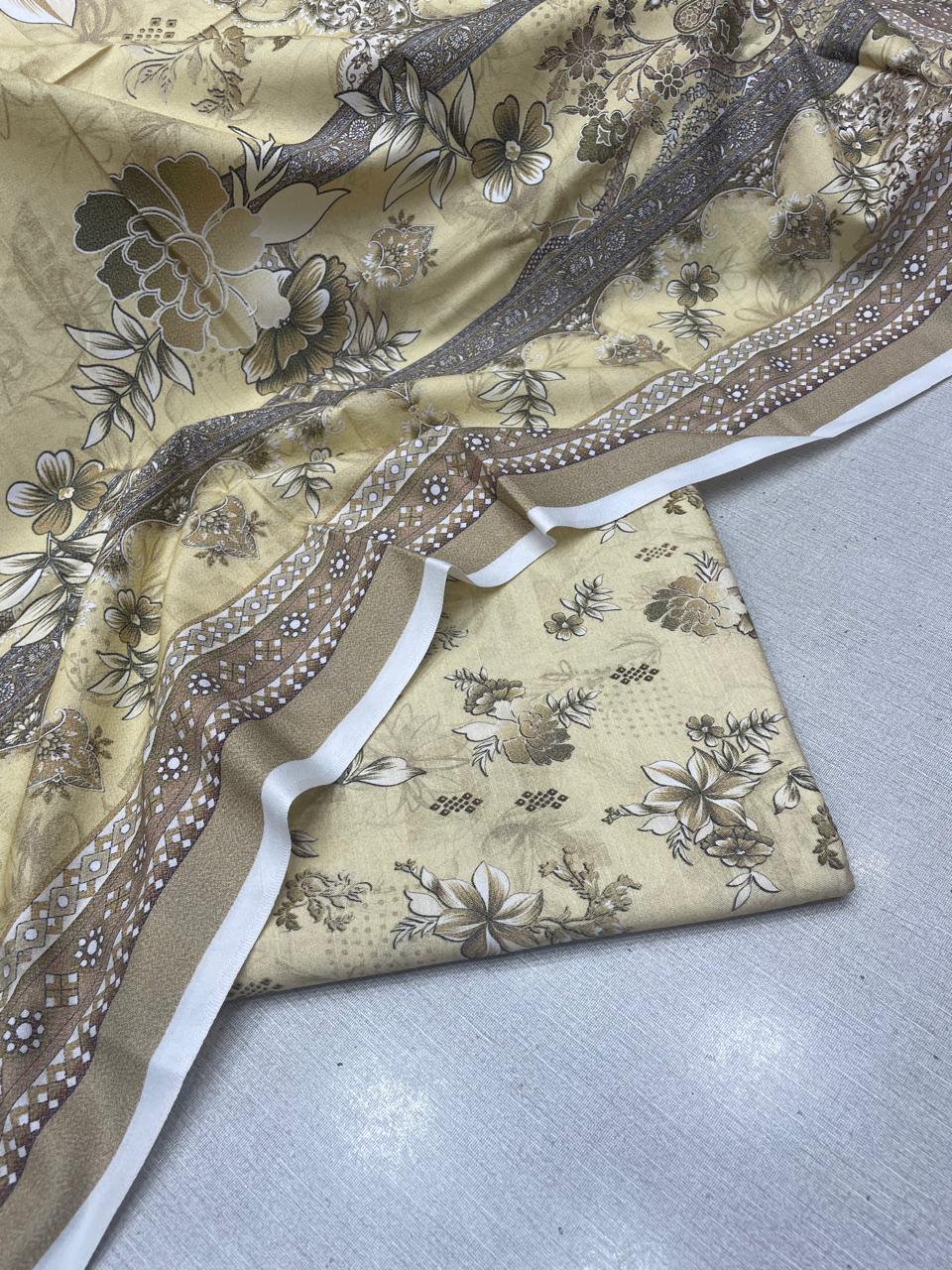 2Pc Dhanak Kameez & Dupatta Unstitched Suit 71