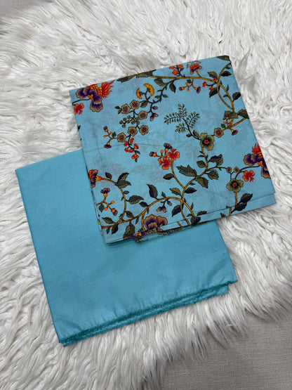 90x88 2Pc Lawn Unstitched Suit 804