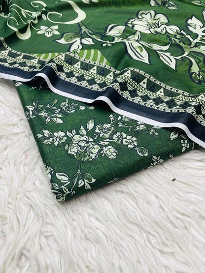 3 PC Slub Khaddar Allover Unstitched Suit Vol-0120