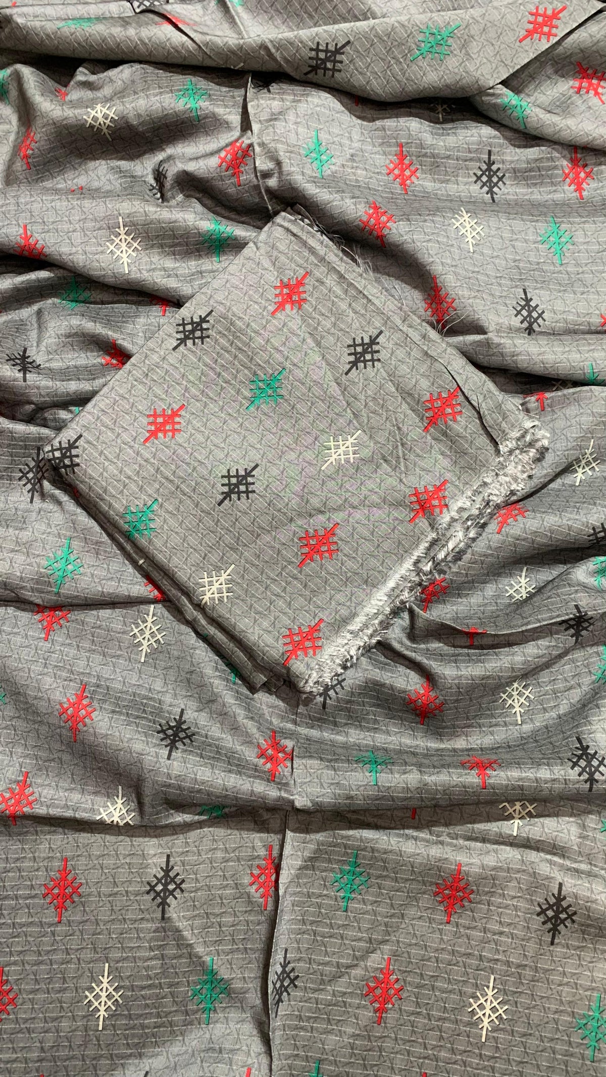 2Pc Original Viscose Bana Doria Unstitched Suit