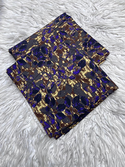 2Pc Bana Dora Linen Allover Suit Vol-401