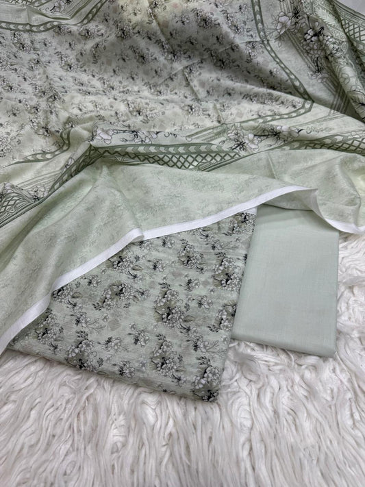 3Pc Lawn Bana Dora  #37402