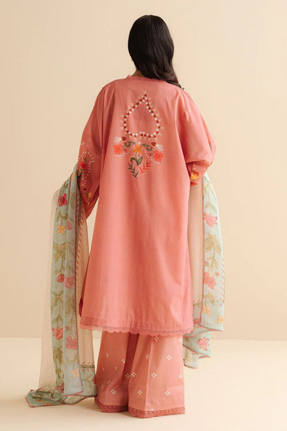 2 Piece Supima Lawn Kameez & Dupatta 39855