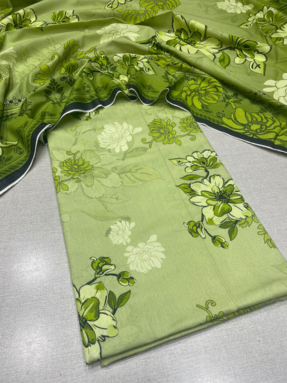 2Pc Karandi Kameez & Dupatta Unstitched Suit 66