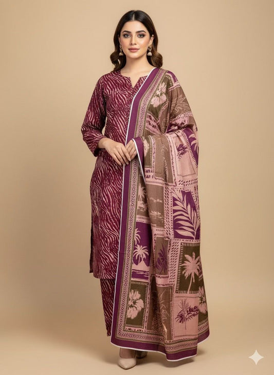 3Pc Viscose Bana Dora - 0011