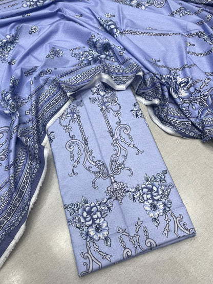 2Pc Dhanak Kameez & Dupatta Unstitched 73
