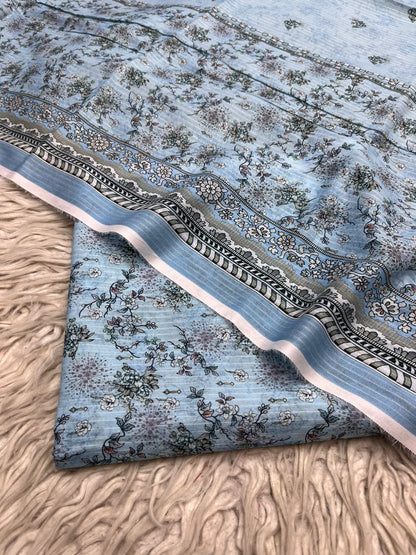 2Pc Lawn Tana  Dora Kameez & Duppata Printed Suit  Vol-3215