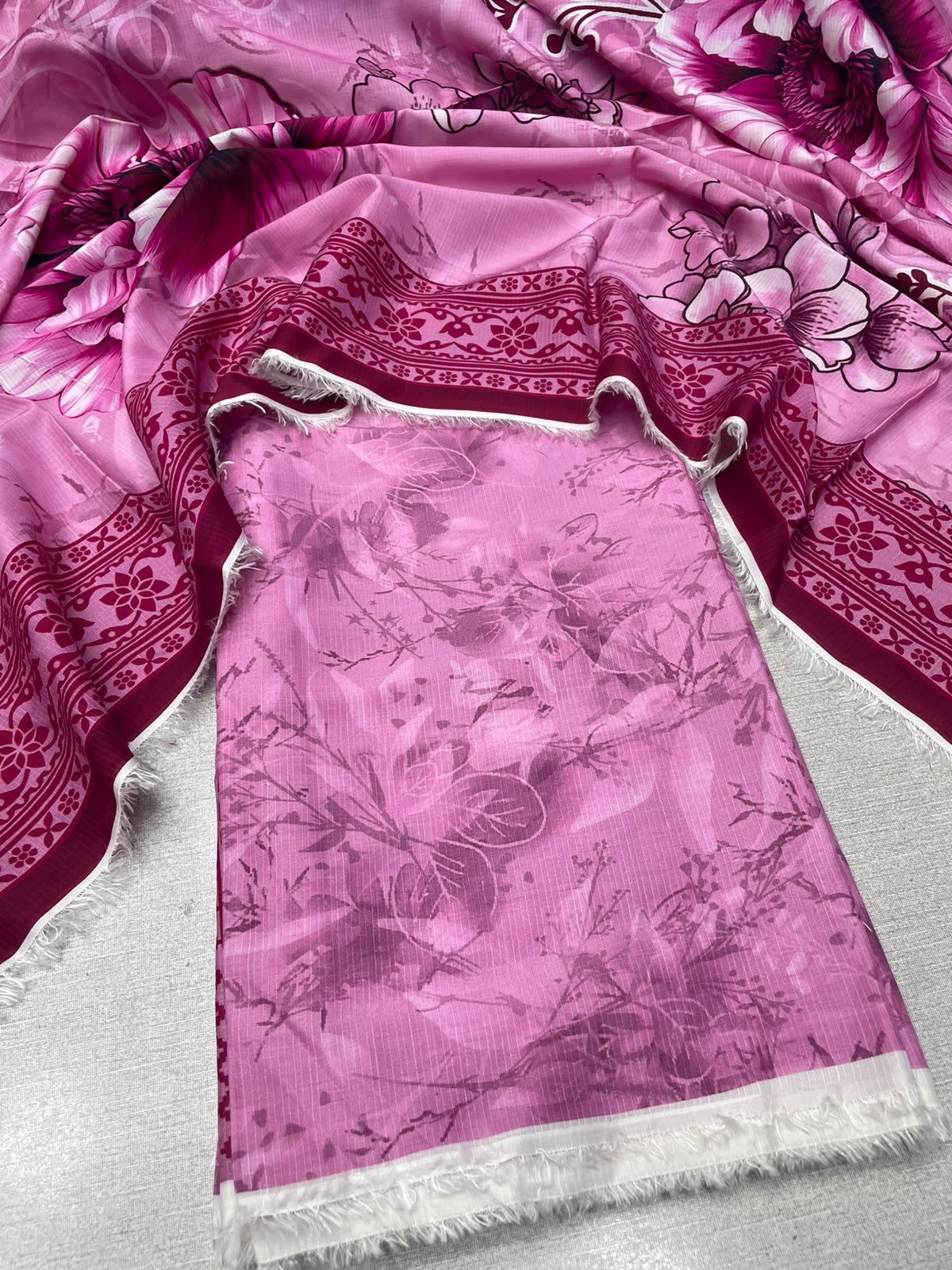 2Pc Staple Viscose Kameez & Dupatta 64