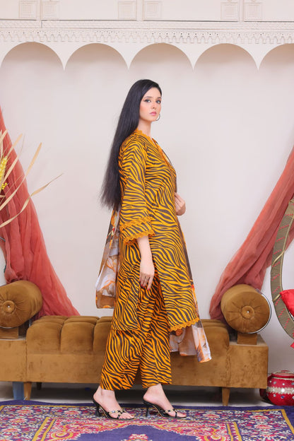 3Pc Supima Lawn Suit  - #41061