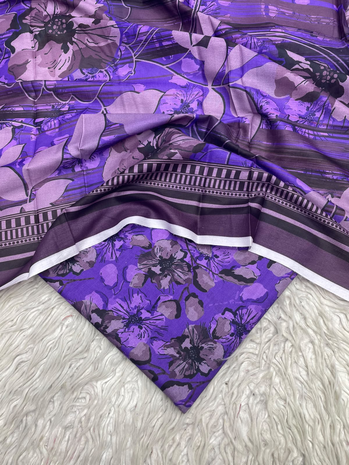 3Pc Same Digital Printed Lawn Suit 487