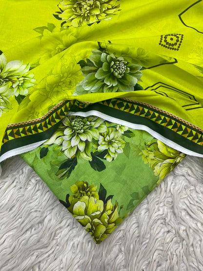 3Pc Same Printed Lawn Suit 570