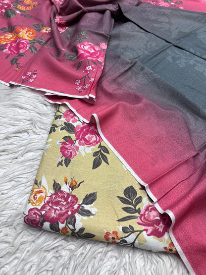 3PC KARANDI ALLOVER UNSTITCHED SUIT D-38159