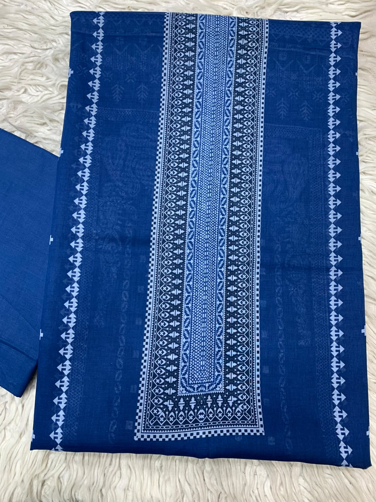 2Pc Bin Noor Fab Print Lawn Suit Vol-66