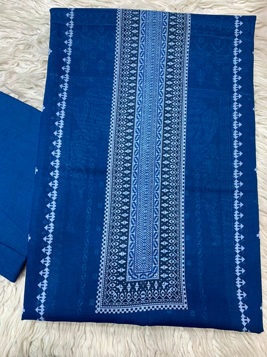 2Pc Bin Noor Fab Print Lawn Suit 66