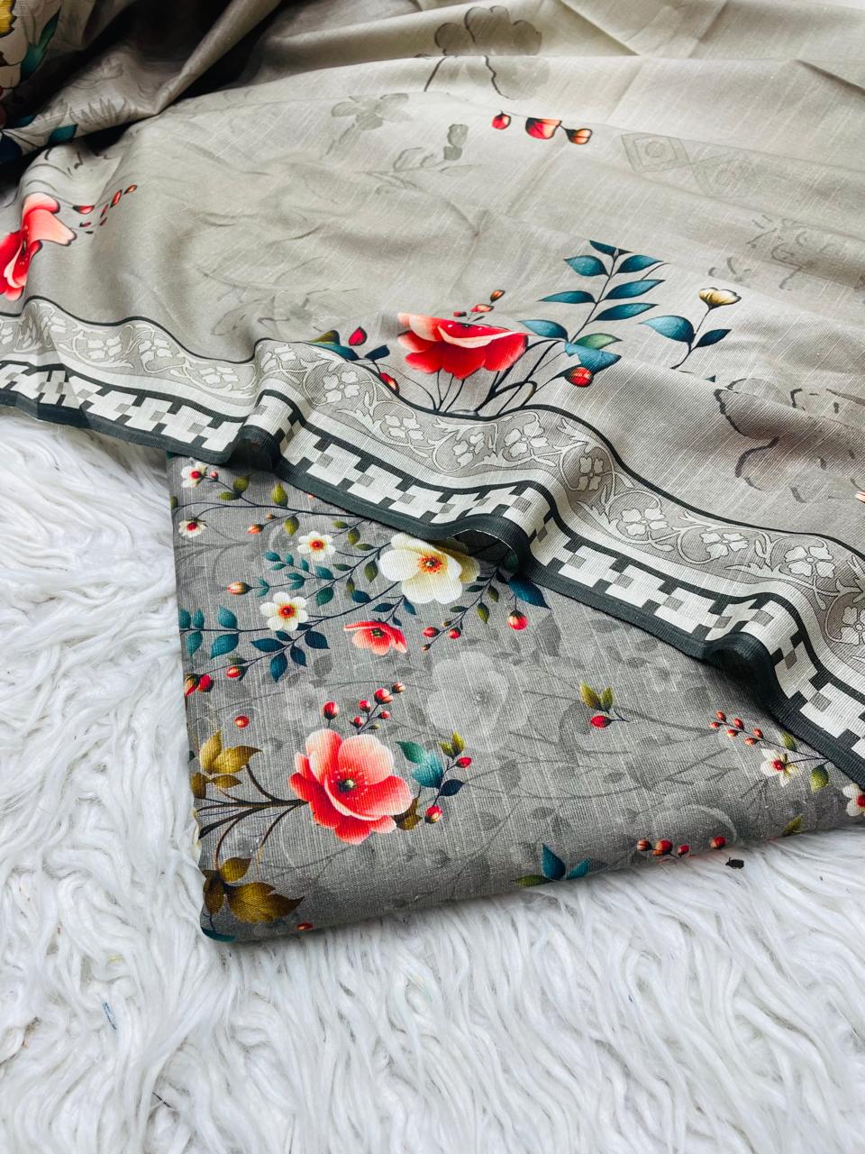 3 PC Slub Khaddar Allover Unstitched Suit Vol-0120