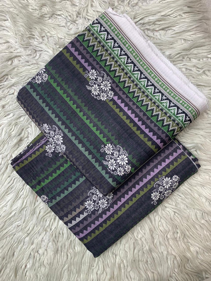 SAPPHIRE 2Pc Lawn Bana Dora Unstitched Suit Vol-0127