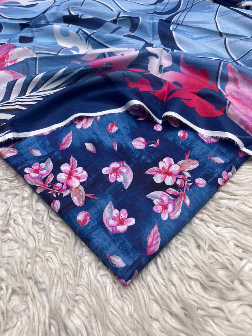 3Pc Same Digital Printed Lawn Suit 15