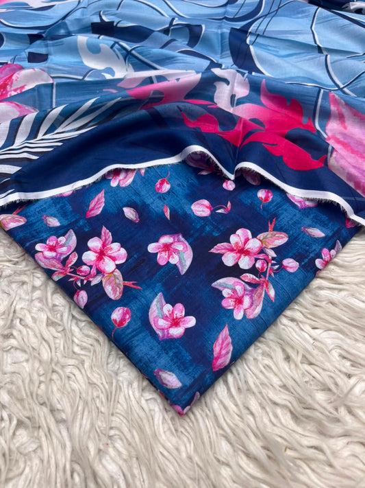 3Pc Same Digital Printed Lawn Suit 15