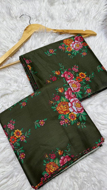 2Pc Lawn Allover Suit #40050