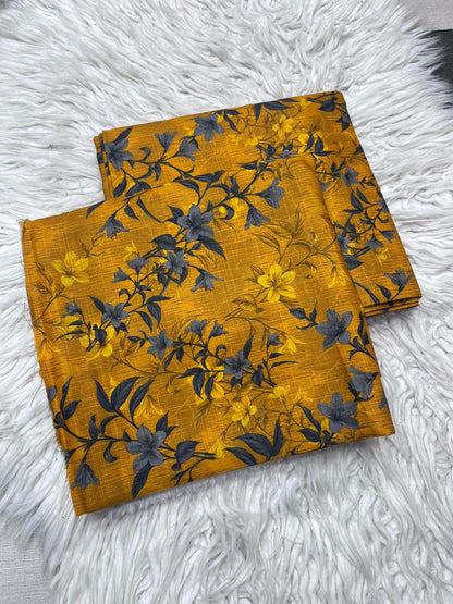 2Pc Slub Khaddar Allover Suit - 0091