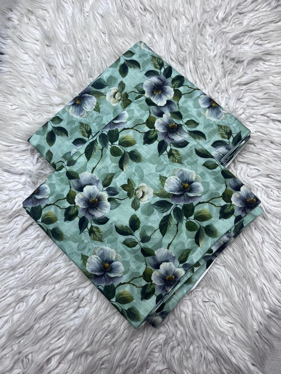 2Pc Crystal Khaddar Allover Digital Printed Vol-0131