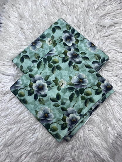 2Pc Crystal Khaddar Allover Digital Printed Vol-0131